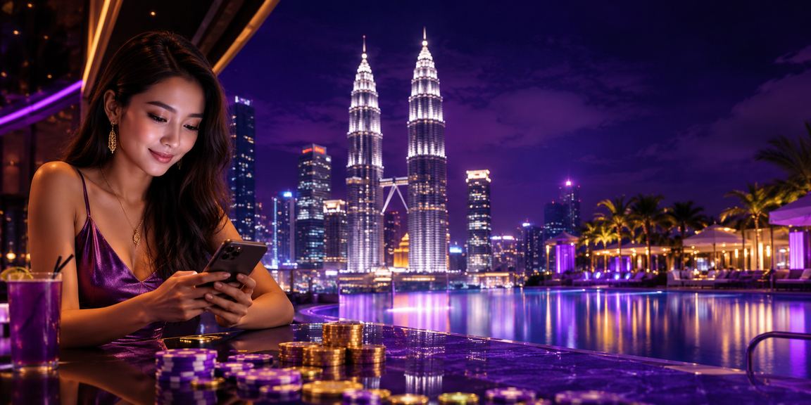 Pengguna Kuala Lumpur menggunakan bonus selamat datang untuk permainan kasino mudah alih